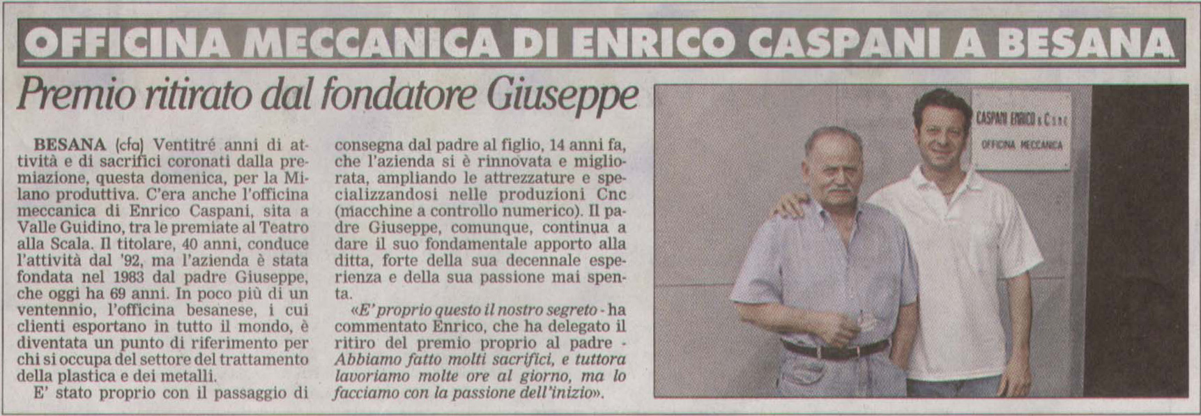 giornale di Carate